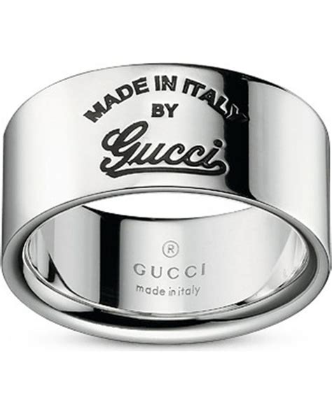 gucci f u ring|gucci trademark ring.